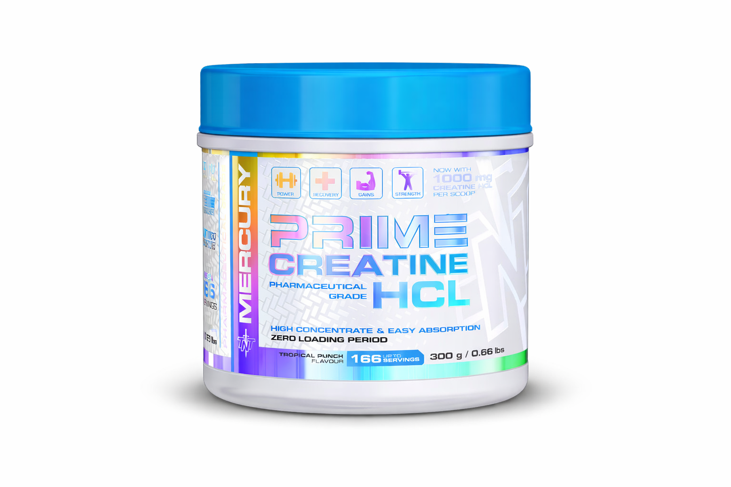 TNT Mercury Prime Creatine HCL (166 Servings)