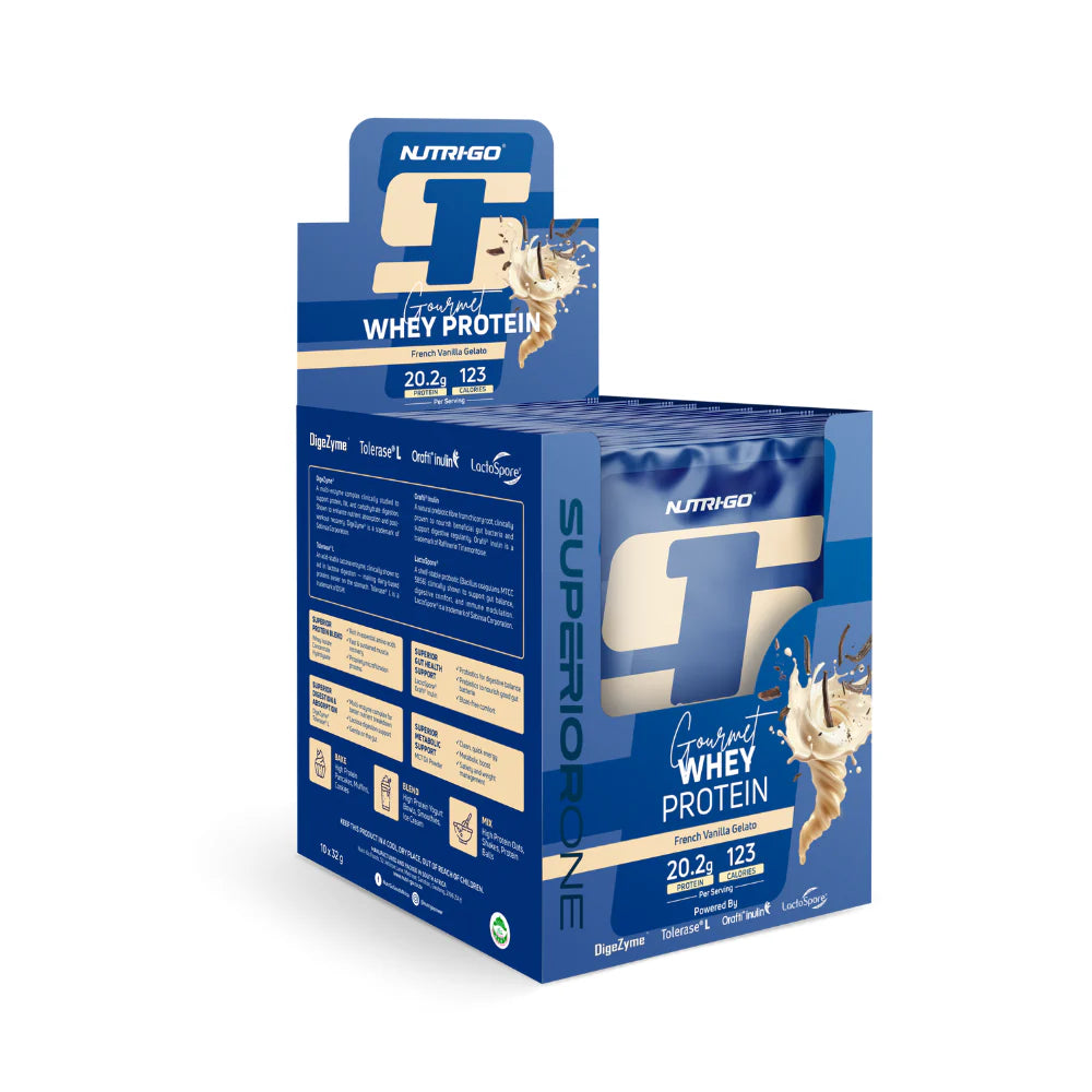 Nutri-Go Whey Protein Sachets (32g)