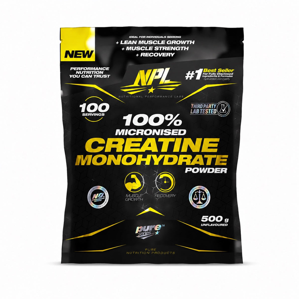 NPL Creatine Monohydrate 500g