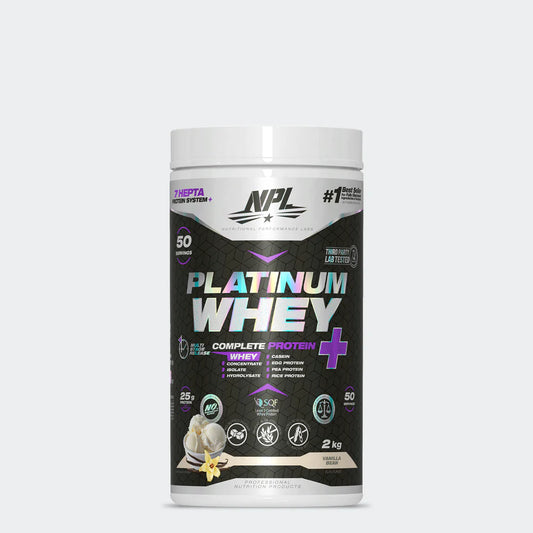 NPL Platinum Whey + (50 Servings)