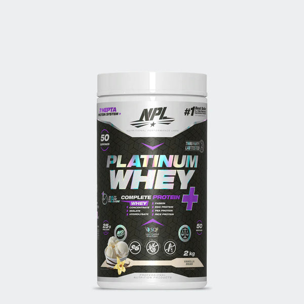 NPL Platinum Whey + (50 Servings)