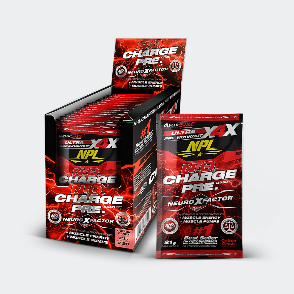 NPL N.O. Charge Pre-Workout Sachets (21g)