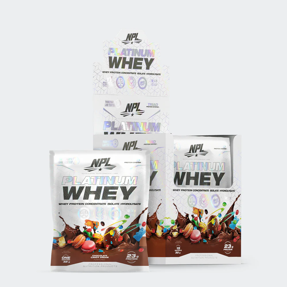 NPL Platinum Whey Sachets (32g)