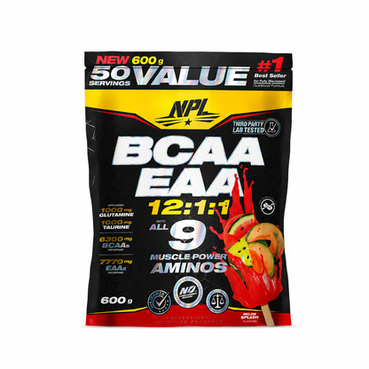 NPL BCAA EAA 12:1:1 600g Bulk Pack
