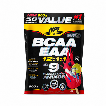 NPL BCAA EAA 12:1:1 600g Bulk Pack