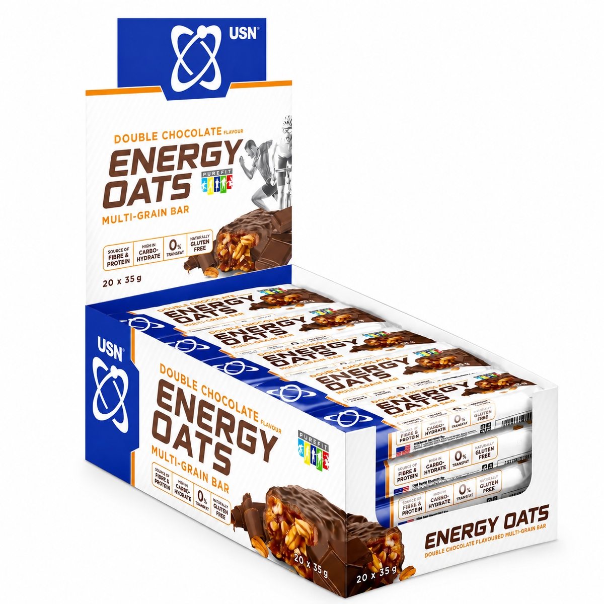 USN Energy Oats Multi-Grain Bar 35g