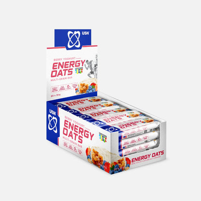 USN Berry Yoghurt Energy Oats Multi-Grain Bar