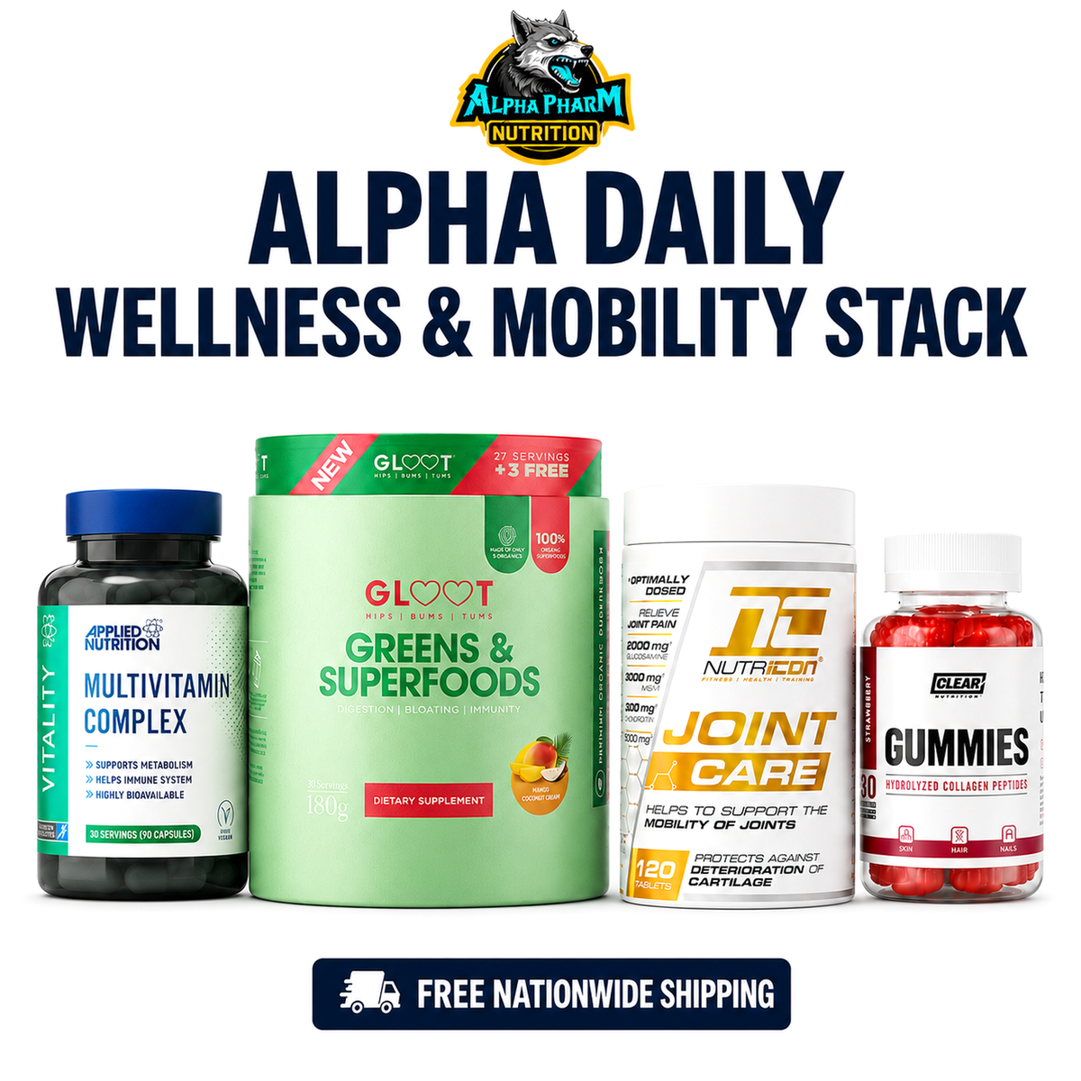 Alpha Daily Wellness & Mobility Stack