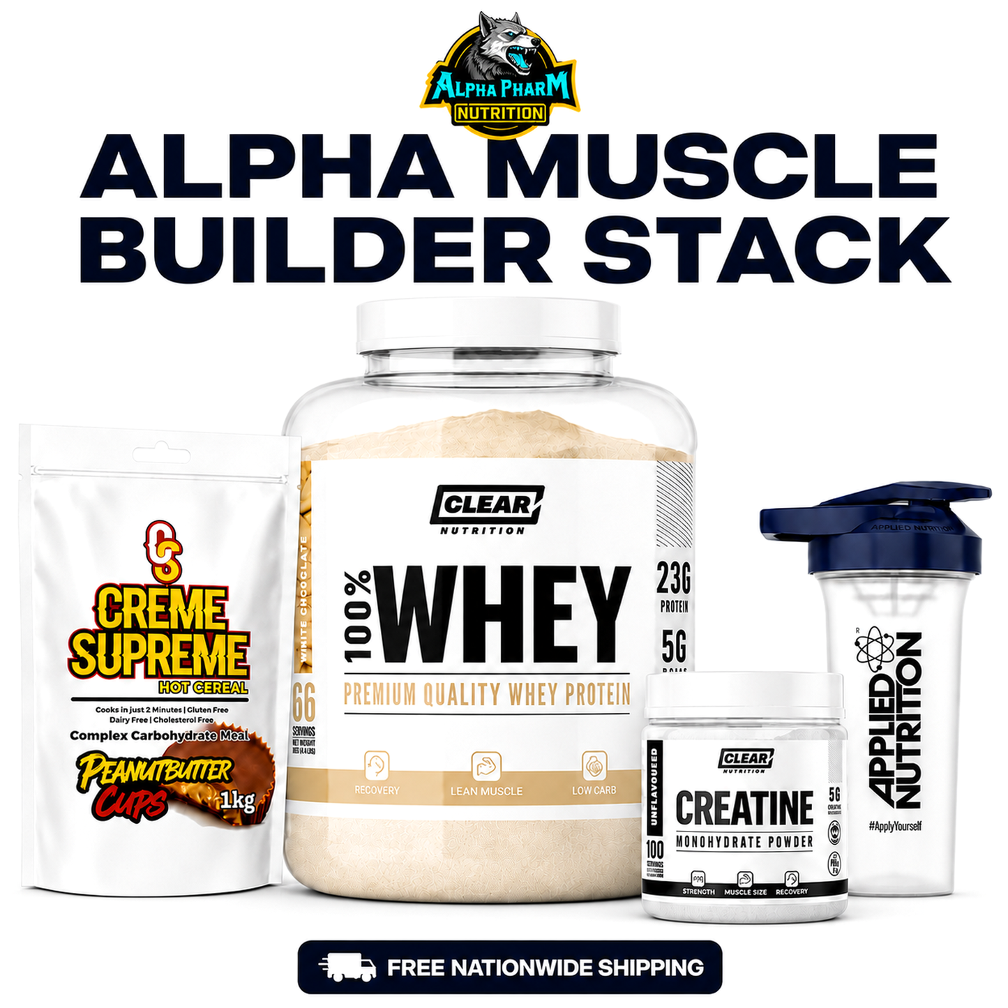 Alpha Muscle Builder Stack